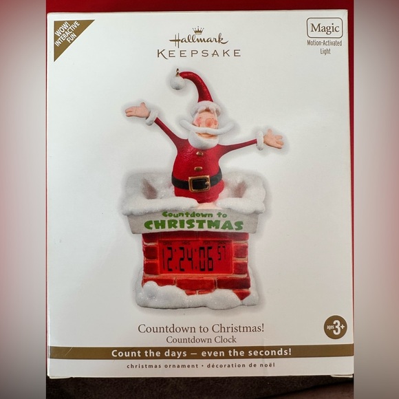 2010 Hallmark Keepsake Countdown to Christmas Ornament (tested‎ & worked) - Picture 1 of 2